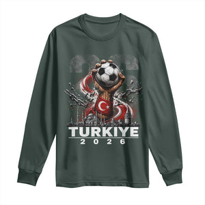 Turkish Soccer Long Sleeve Shirt Turkey Football Fan Vintage Turkish Pride