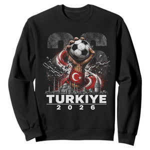 Turkish Soccer Sweatshirt Turkey Football Fan Vintage Turkish Pride