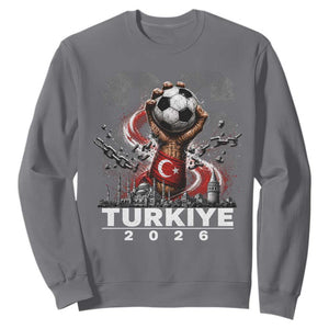 Turkish Soccer Sweatshirt Turkey Football Fan Vintage Turkish Pride