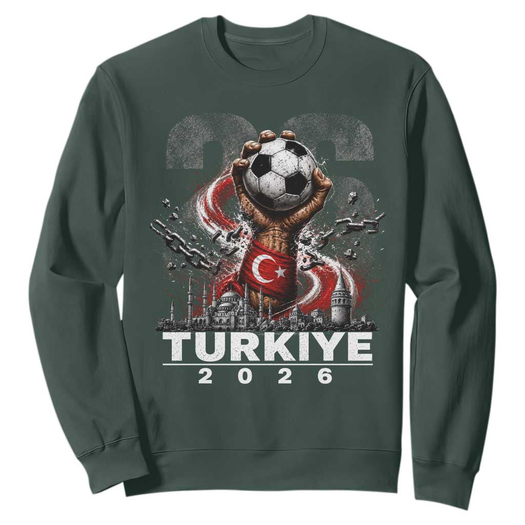 Turkish Soccer Sweatshirt Turkey Football Fan Vintage Turkish Pride