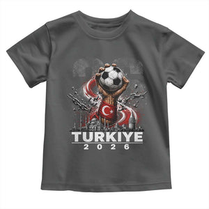 Turkish Soccer Toddler T Shirt Turkey Football Fan Vintage Turkish Pride