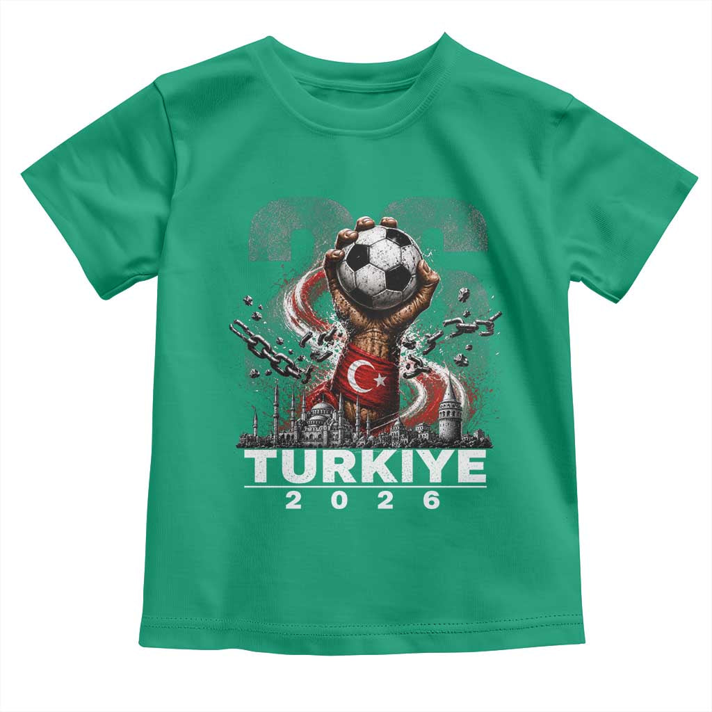Turkish Soccer Toddler T Shirt Turkey Football Fan Vintage Turkish Pride