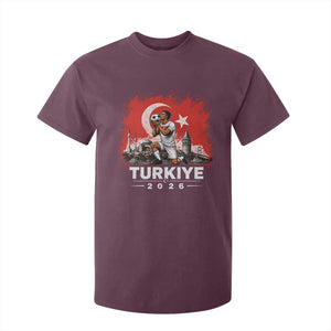 Turkish Soccer 2026 T Shirt For Kid Turkey Football Fan Vintage Turkish Pride