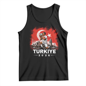 Turkish Soccer 2026 Tank Top Turkey Football Fan Vintage Turkish Pride