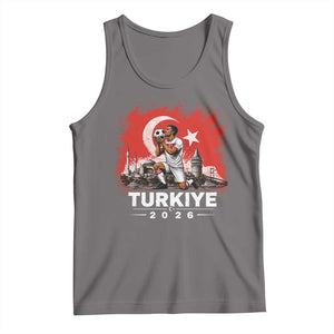 Turkish Soccer 2026 Tank Top Turkey Football Fan Vintage Turkish Pride