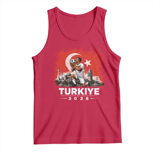Turkish Soccer 2026 Tank Top Turkey Football Fan Vintage Turkish Pride