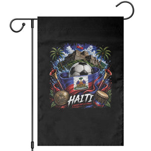 Haiti Soccer 2026 Garden Flag Haitian Flag Caribbean Football Fan