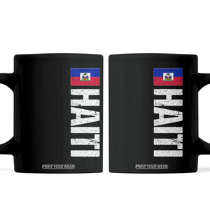 Vintage Haitian Flag Coffee Mug Proud Haitienne Haiti Independence 1804