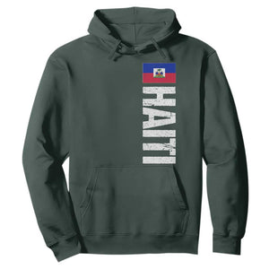 Vintage Haitian Flag Hoodie Proud Haitienne Haiti Independence 1804