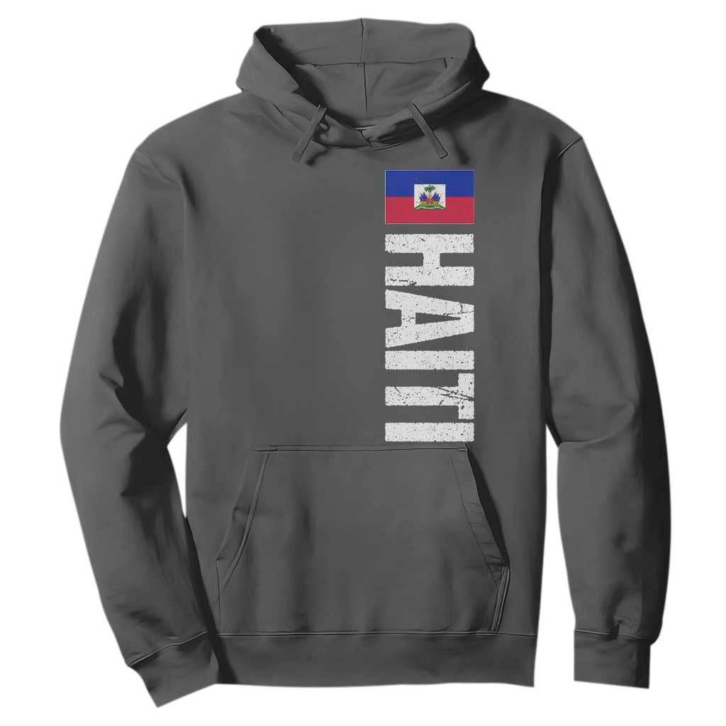 Vintage Haitian Flag Hoodie Proud Haitienne Haiti Independence 1804