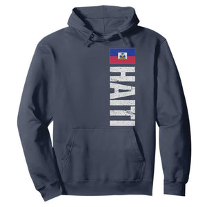Vintage Haitian Flag Hoodie Proud Haitienne Haiti Independence 1804