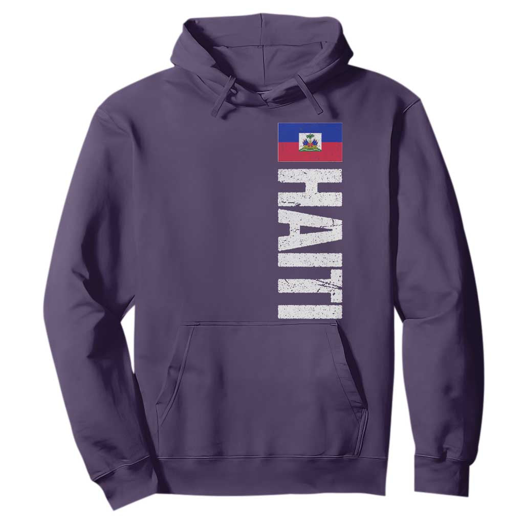 Vintage Haitian Flag Hoodie Proud Haitienne Haiti Independence 1804