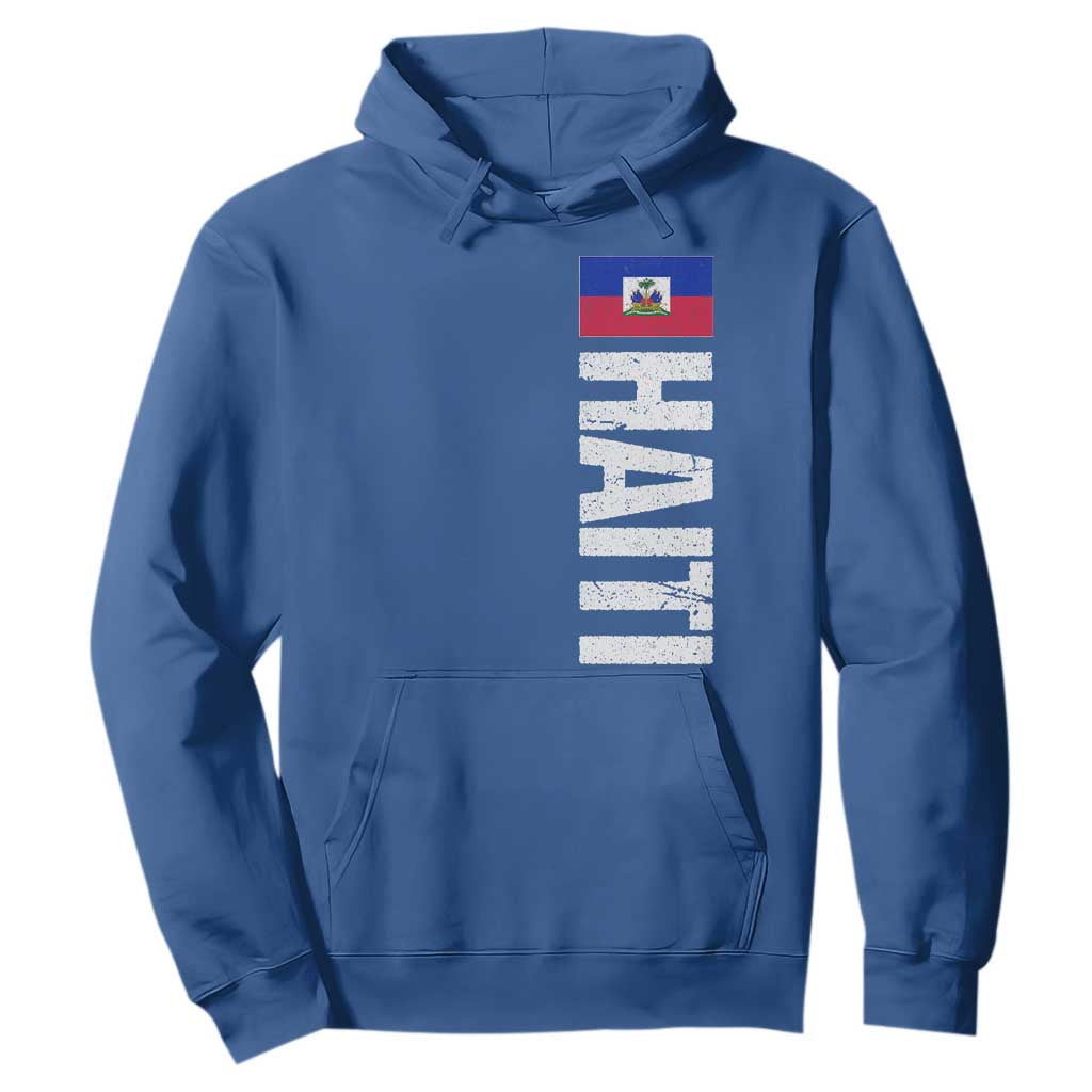 Vintage Haitian Flag Hoodie Proud Haitienne Haiti Independence 1804