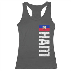 Vintage Haitian Flag Racerback Tank Top Proud Haitienne Haiti Independence 1804