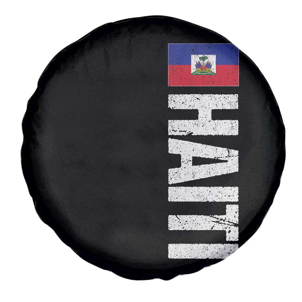Vintage Haitian Flag Spare Tire Cover Proud Haitienne Haiti Independence 1804