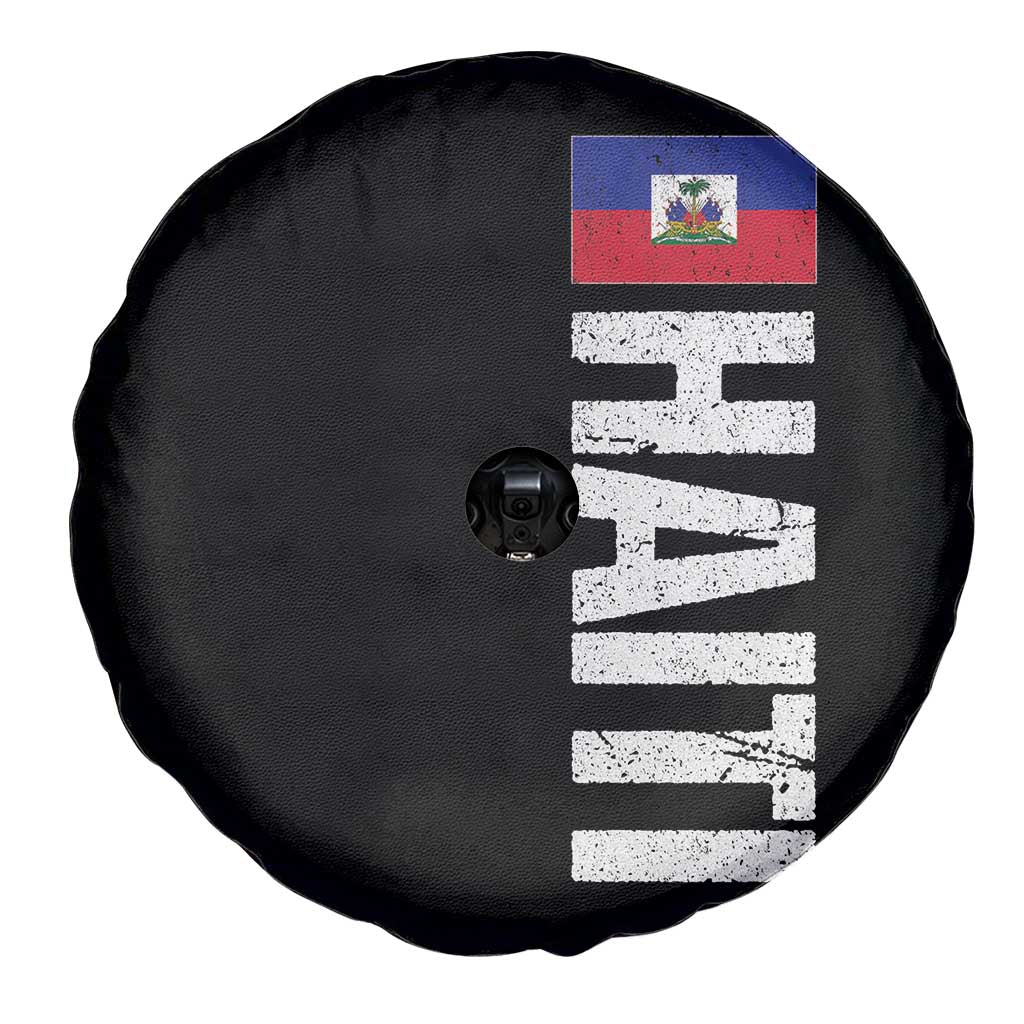 Vintage Haitian Flag Spare Tire Cover Proud Haitienne Haiti Independence 1804
