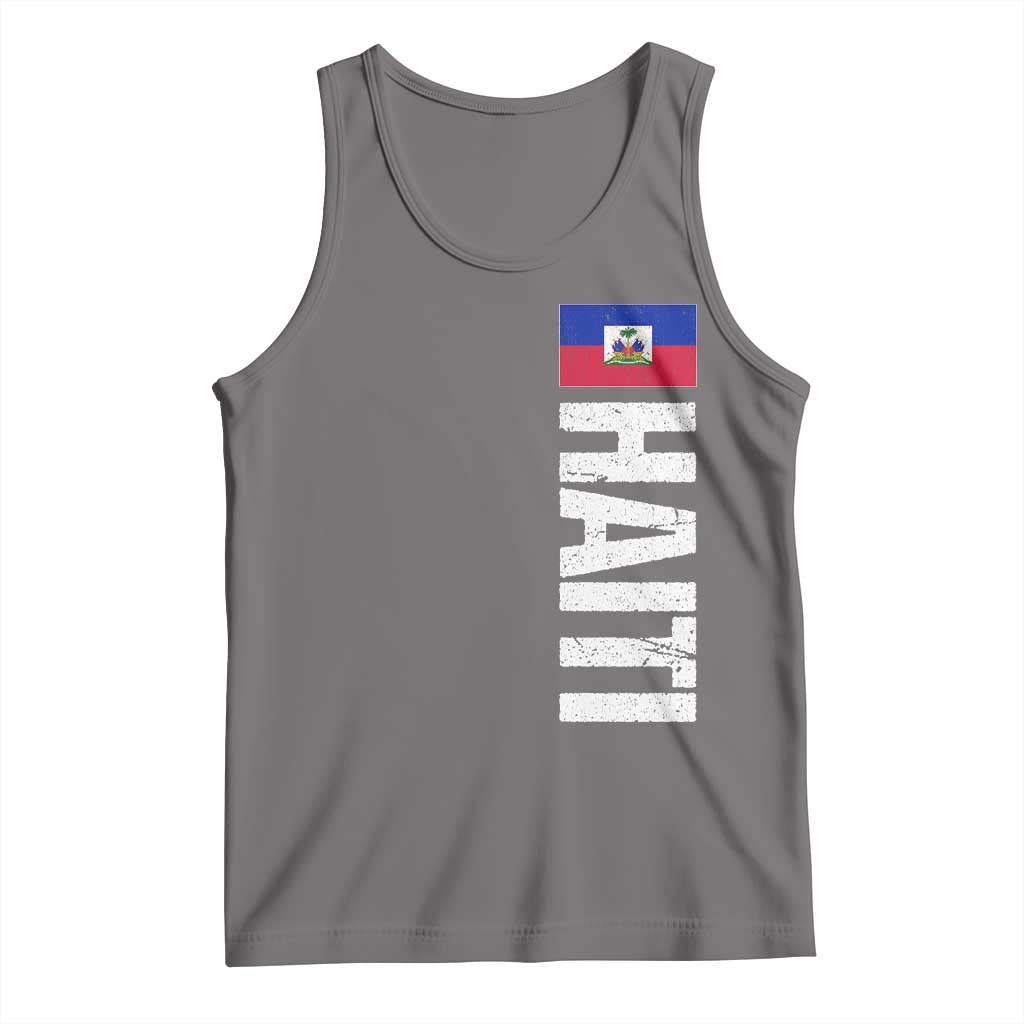 Vintage Haitian Flag Tank Top Proud Haitienne Haiti Independence 1804