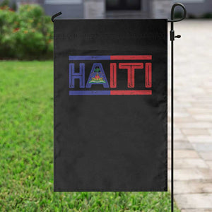 Haiti Flag Garden Flag Vintage Haitian Pride Ayiti Roots