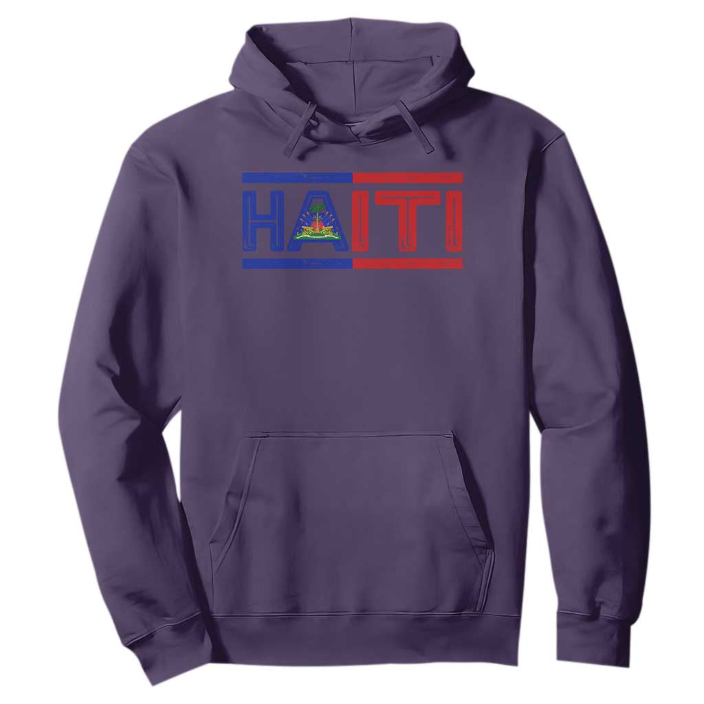 Haiti Flag Hoodie Vintage Haitian Pride Ayiti Roots