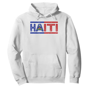 Haiti Flag Hoodie Vintage Haitian Pride Ayiti Roots