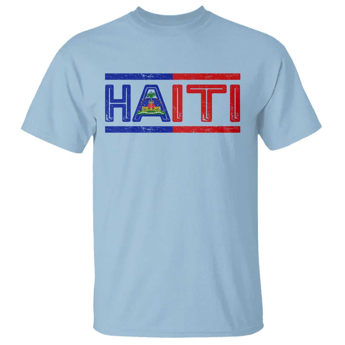 Haiti Flag T Shirt Vintage Haitian Pride Ayiti Roots