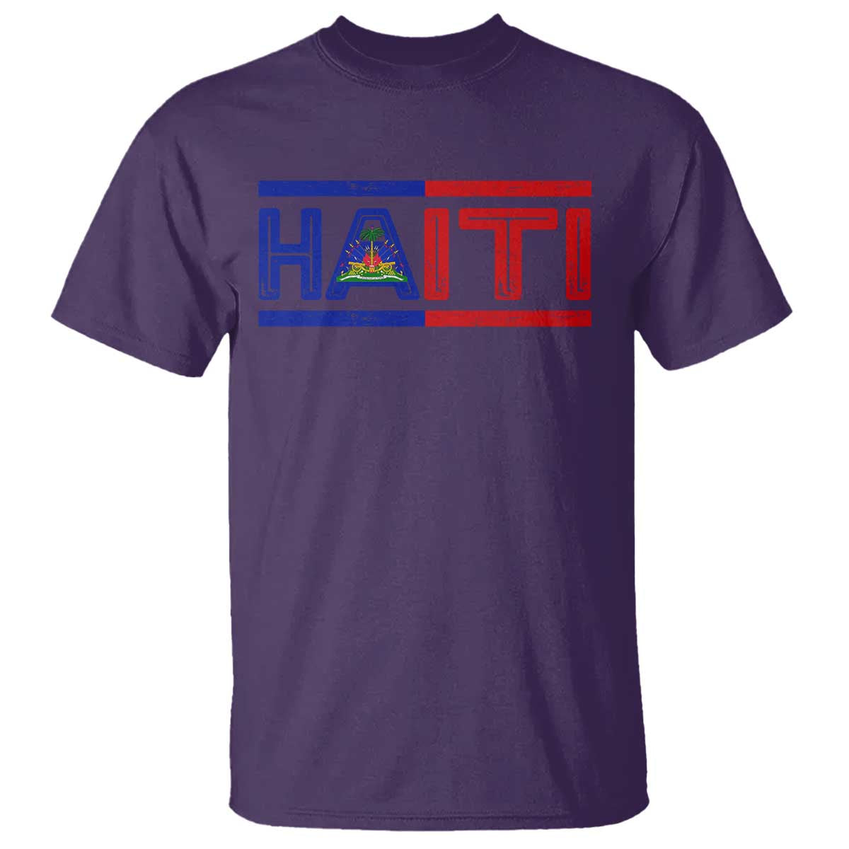 Haiti Flag T Shirt Vintage Haitian Pride Ayiti Roots