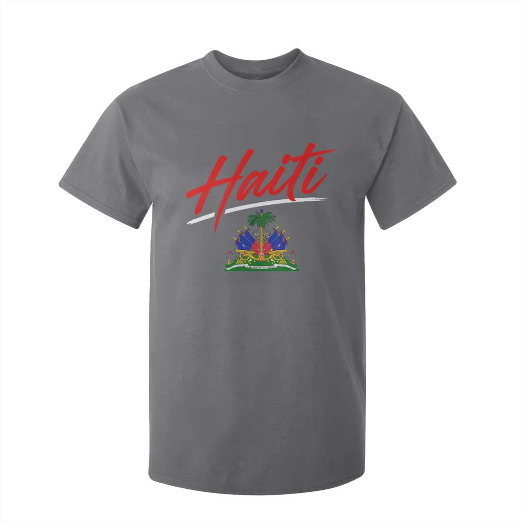 Retro Haiti T Shirt For Kid Haitian Gift Ayiti Roots
