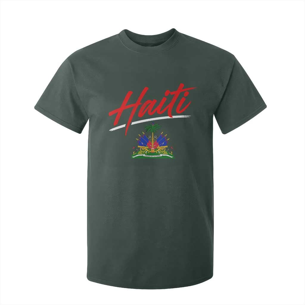Retro Haiti T Shirt For Kid Haitian Gift Ayiti Roots