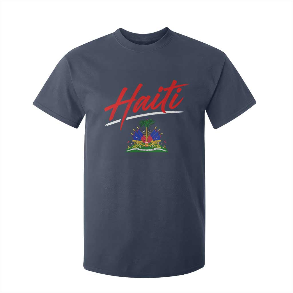 Retro Haiti T Shirt For Kid Haitian Gift Ayiti Roots