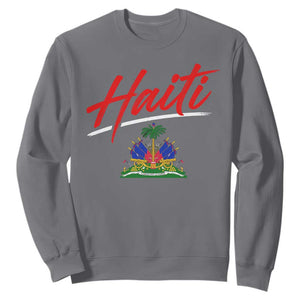 Retro Haiti Sweatshirt Haitian Gift Ayiti Roots