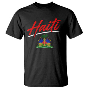 Retro Haiti T Shirt Haitian Gift Ayiti Roots