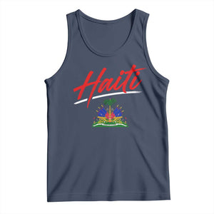 Retro Haiti Tank Top Haitian Gift Ayiti Roots