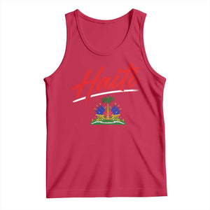 Retro Haiti Tank Top Haitian Gift Ayiti Roots