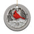 Personalized Dad Memorial Christmas Ornament 3D Effect Custom Year Loss of Father Gift I'm Always With You Cardinal TS10 Print Your Wear