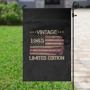 Vintage 1965 Birthday Garden Flag Limited Edition Retro American Flag TS10 Print Your Wear