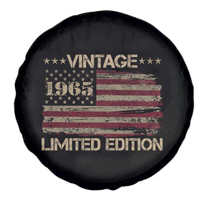 Vintage 1965 Birthday Spare Tire Cover Limited Edition Retro American Flag TS10 Print Your Wear