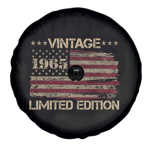 Vintage 1965 Birthday Spare Tire Cover Limited Edition Retro American Flag TS10 Print Your Wear