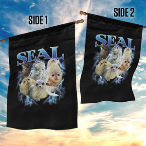 Baby Seals Garden Flag Retro Sea Dog Bootleg Vintage Graphic 90s TS10 Print Your Wear