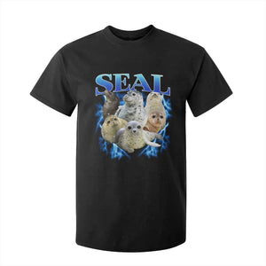 Baby Seals T Shirt For Kid Retro Sea Dog Bootleg Vintage Graphic 90s TS10 Black Print Your Wear
