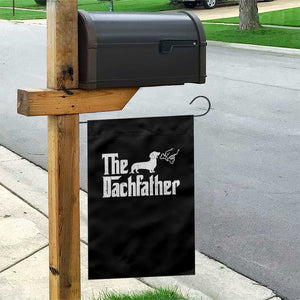 Funny Wiener Dog Dad Garden Flag The Dachshund Fathers Day Gifts For Dog Lovers TS10 Print Your Wear