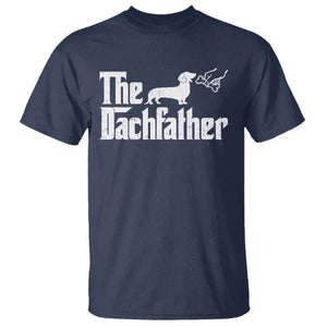 Funny Wiener Dog Dad T Shirt The Dachshund Fathers Day Gifts For Dog Lovers TS10 Navy Print Your Wear