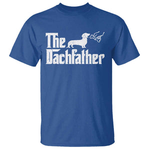 Funny Wiener Dog Dad T Shirt The Dachshund Fathers Day Gifts For Dog Lovers TS10 Royal Blue Print Your Wear