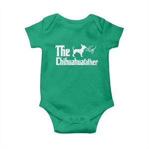Chihuahua Dad Baby Onesie Fathers Day Gifts For Dog Lovers TS10 Irish Green Print Your Wear