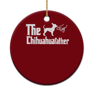 Chihuahua Dad Ceramic Ornament Fathers Day Gifts For Dog Lovers TS10 1pc Red Print Your Wear