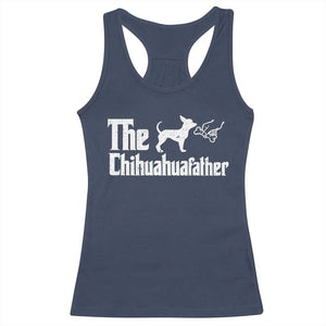 Chihuahua Dad Racerback Tank Top Fathers Day Gifts For Dog Lovers TS10 Navy Print Your Wear