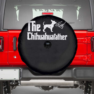 Chihuahua Dad Spare Tire Cover Fathers Day Gifts For Dog Lovers TS10 Black Print Your Wear