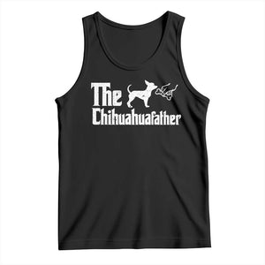 Chihuahua Dad Tank Top Fathers Day Gifts For Dog Lovers TS10 Black Print Your Wear