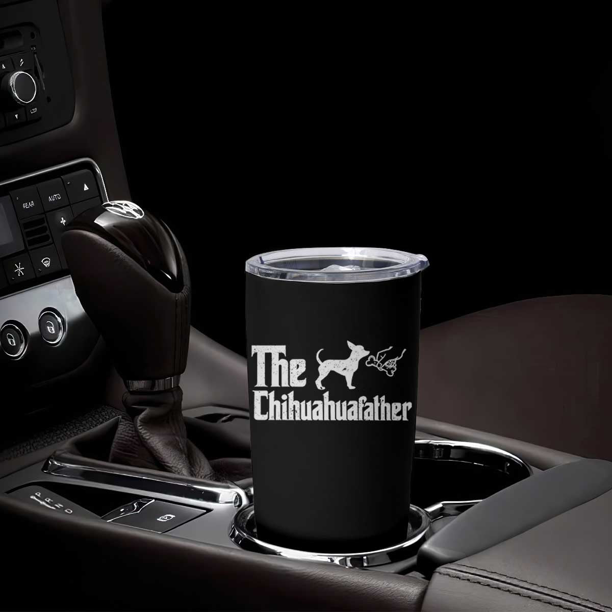 Chihuahua Dad Tumbler Cup Fathers Day Gifts For Dog Lovers TS10 Print Your Wear