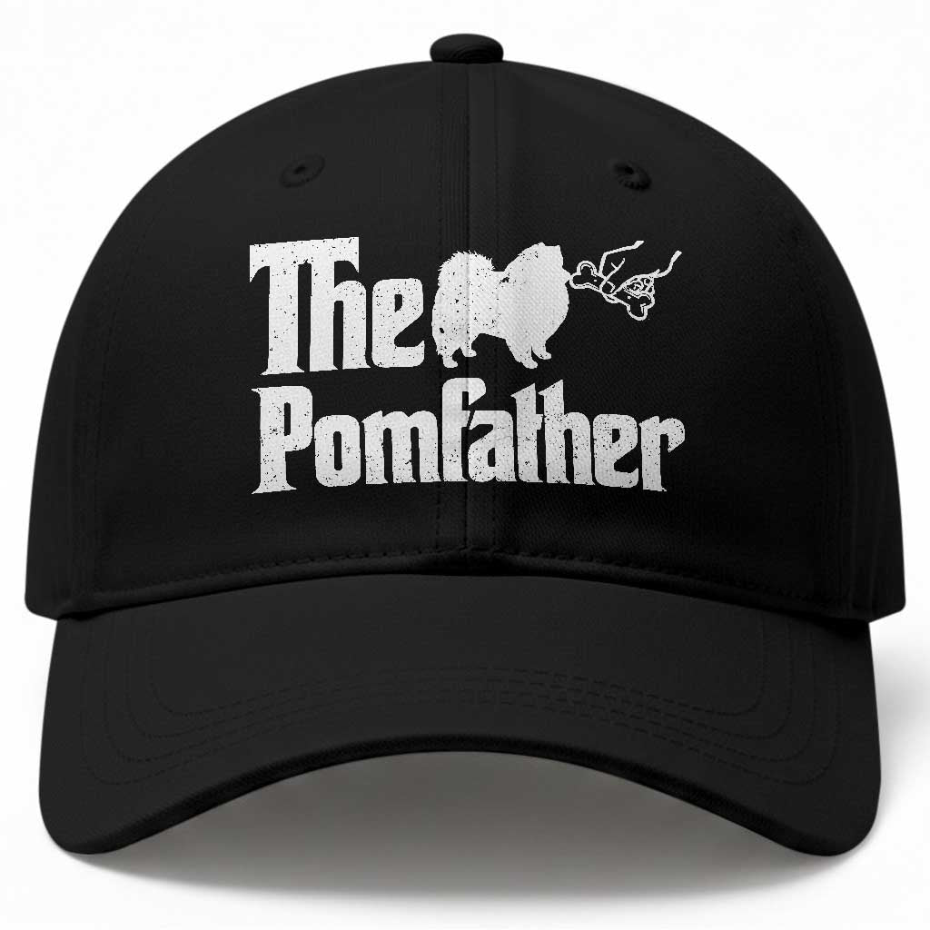 Pomeranian Dad Baseball Cap The Pom Father Fathers Day Gifts For Dog Lovers TS10 Print Your Wear