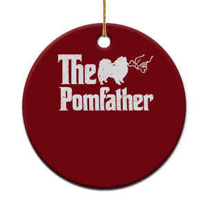 Pomeranian Dad Ceramic Ornament The Pom Father Fathers Day Gifts For Dog Lovers TS10 1pc Red Print Your Wear